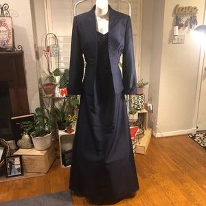 Sean couture in navy blue color